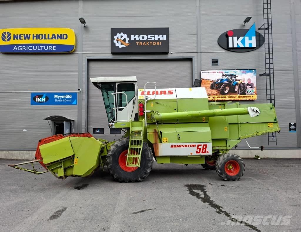 CLAAS Dominator 58 S Combine Harvesters