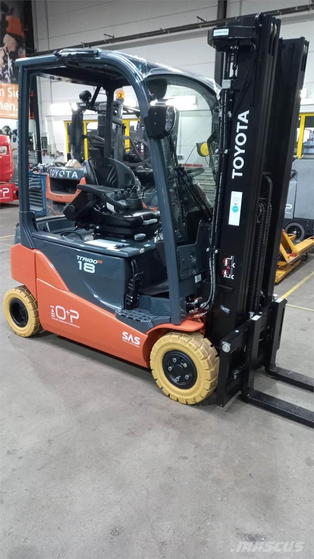 Toyota 8FBM18T Electric Forklifts