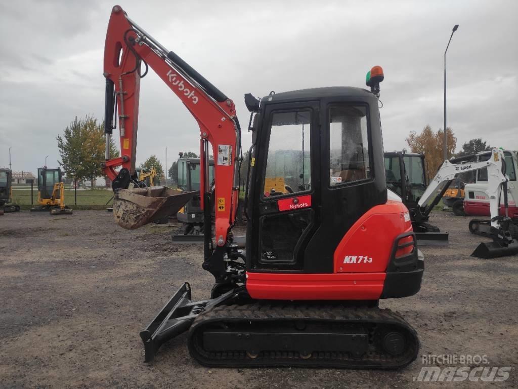 Kubota KX 71-3 Mini Excavators <7t (Mini Diggers)