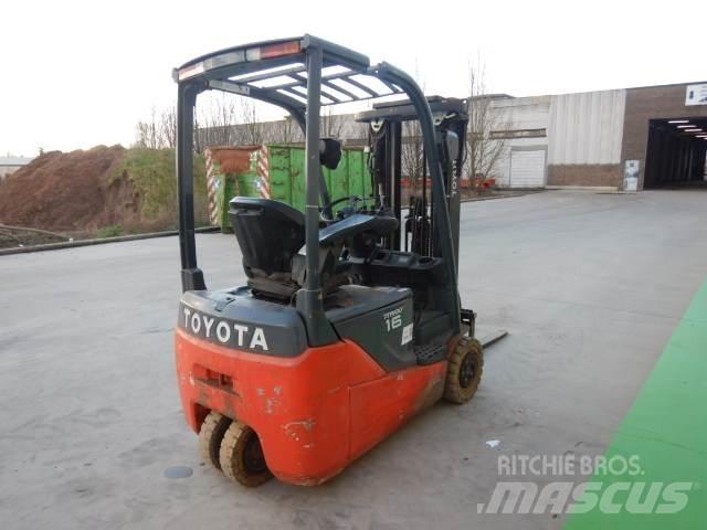 Toyota 8FBEK16T Electric Forklifts