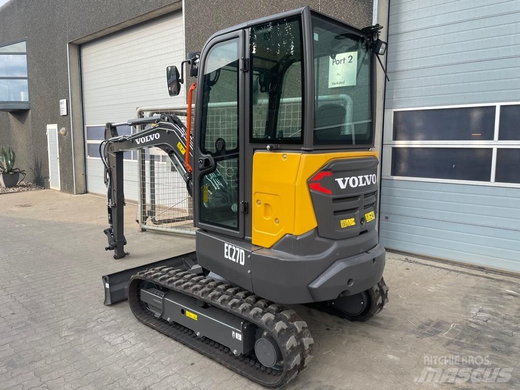 Volvo EC27D Mini Excavators <7t (Mini Diggers)