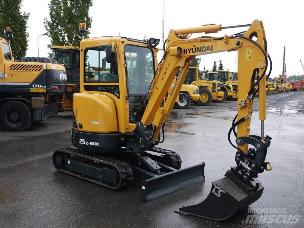 Hyundai R25Z-9AK Mini Excavators <7t (Mini Diggers)