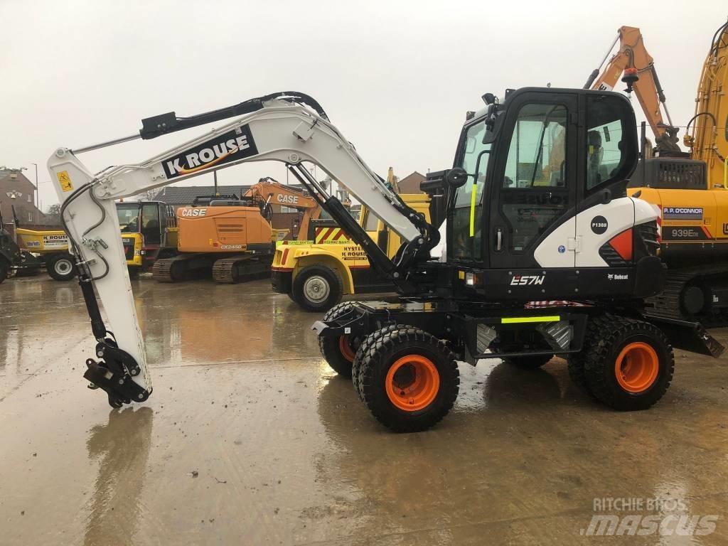 Bobcat E 57 W Wheeled Excavators