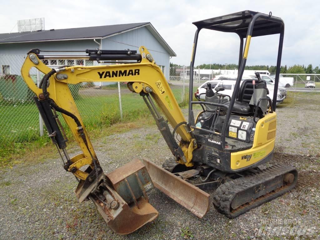 Yanmar Vio 17 Mini Excavators <7t (Mini Diggers)