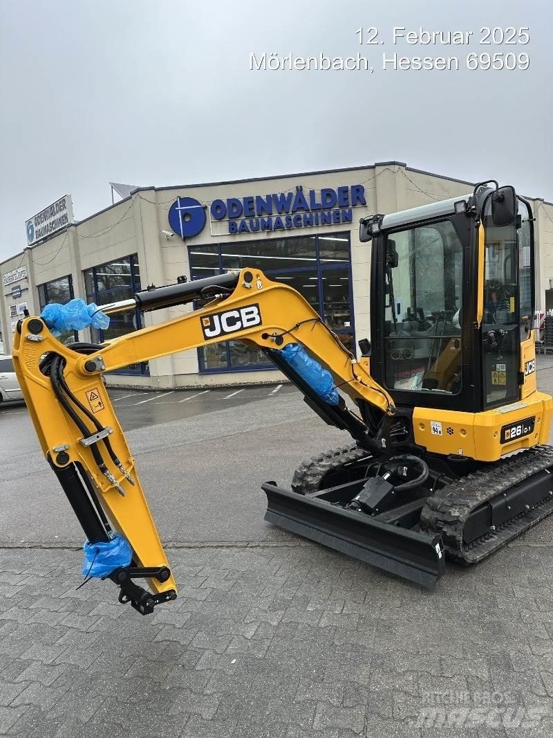 JCB 26C-1 Mini Excavators <7t (Mini Diggers)
