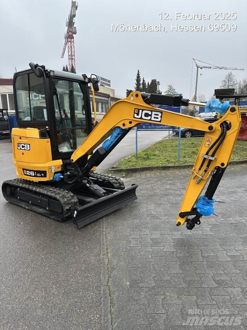 JCB 26C-1 Mini Excavators <7t (Mini Diggers)