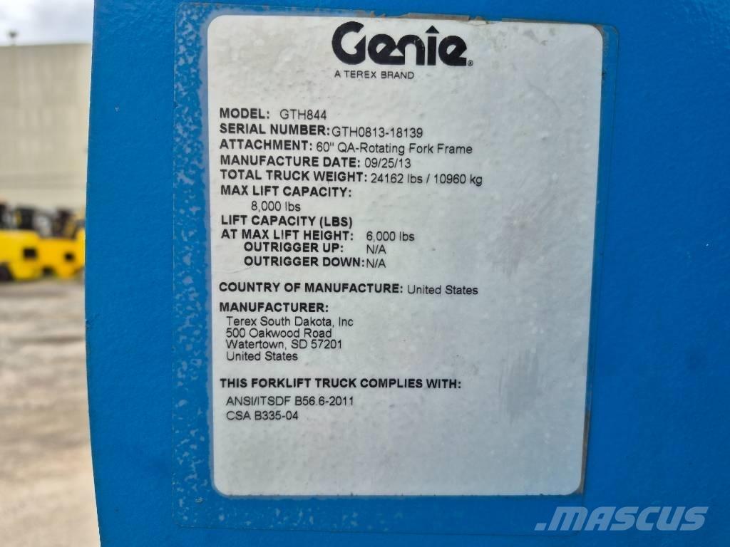 Genie GTH 844 Telescopic Handlers