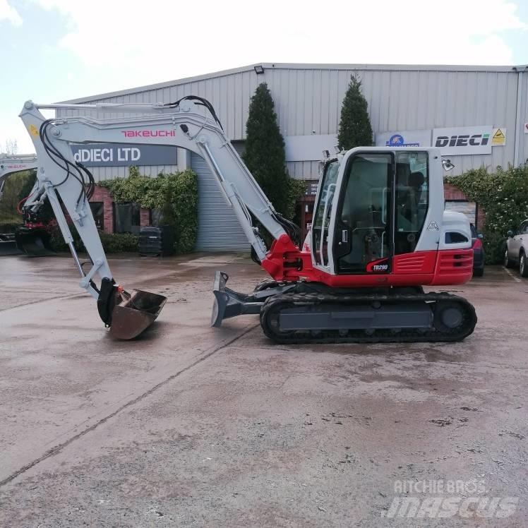 Takeuchi TB290 Mini excavators  7t - 12t