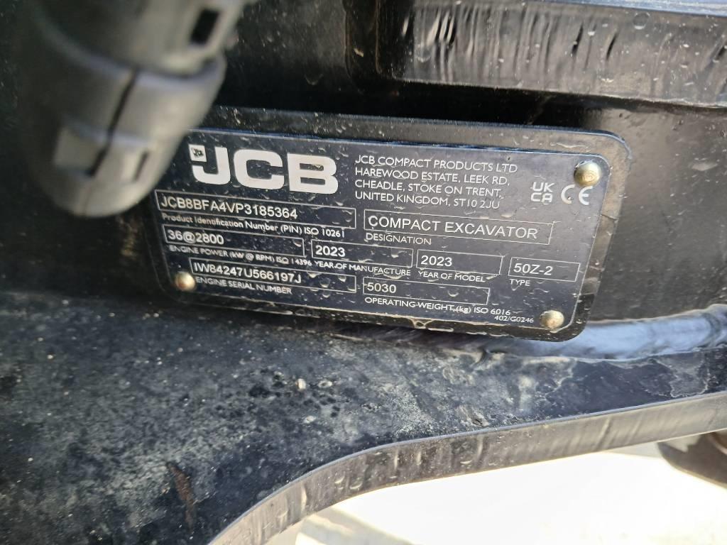 JCB 50 Z-2 Mini Excavators <7t (Mini Diggers)