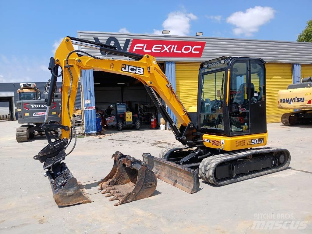 JCB 50 Z-2 Mini Excavators <7t (Mini Diggers)