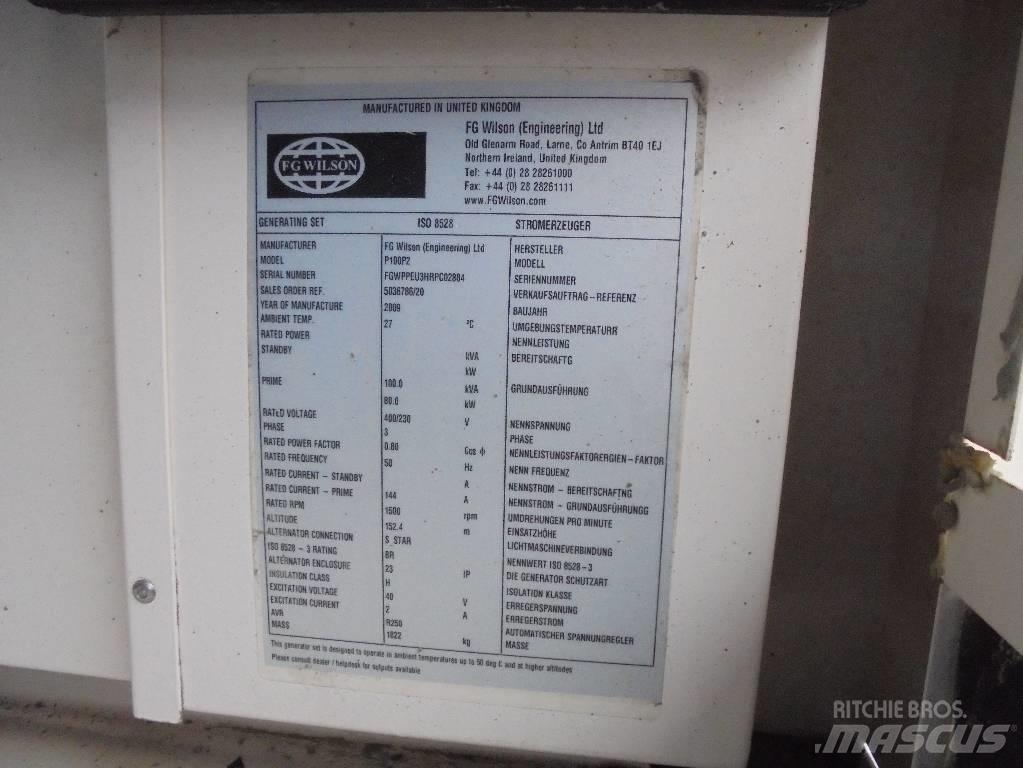 Wilson P100 P2 Diesel Generators