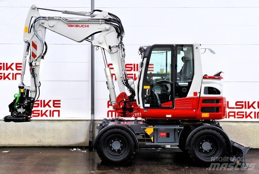 Takeuchi TB 395 W Wheeled Excavators