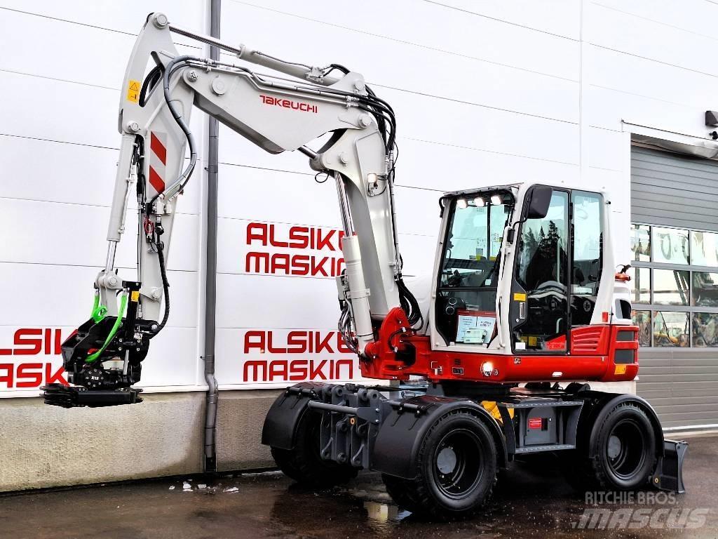Takeuchi TB 395 W Wheeled Excavators