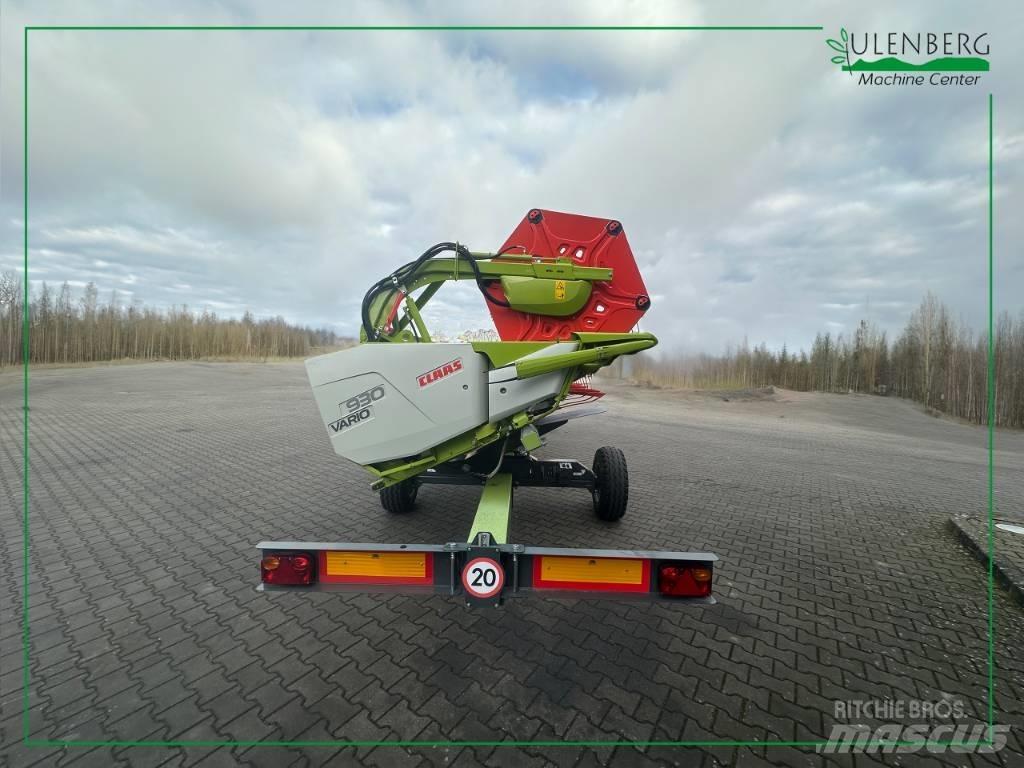 CLAAS Vario 930 Harvester Headers