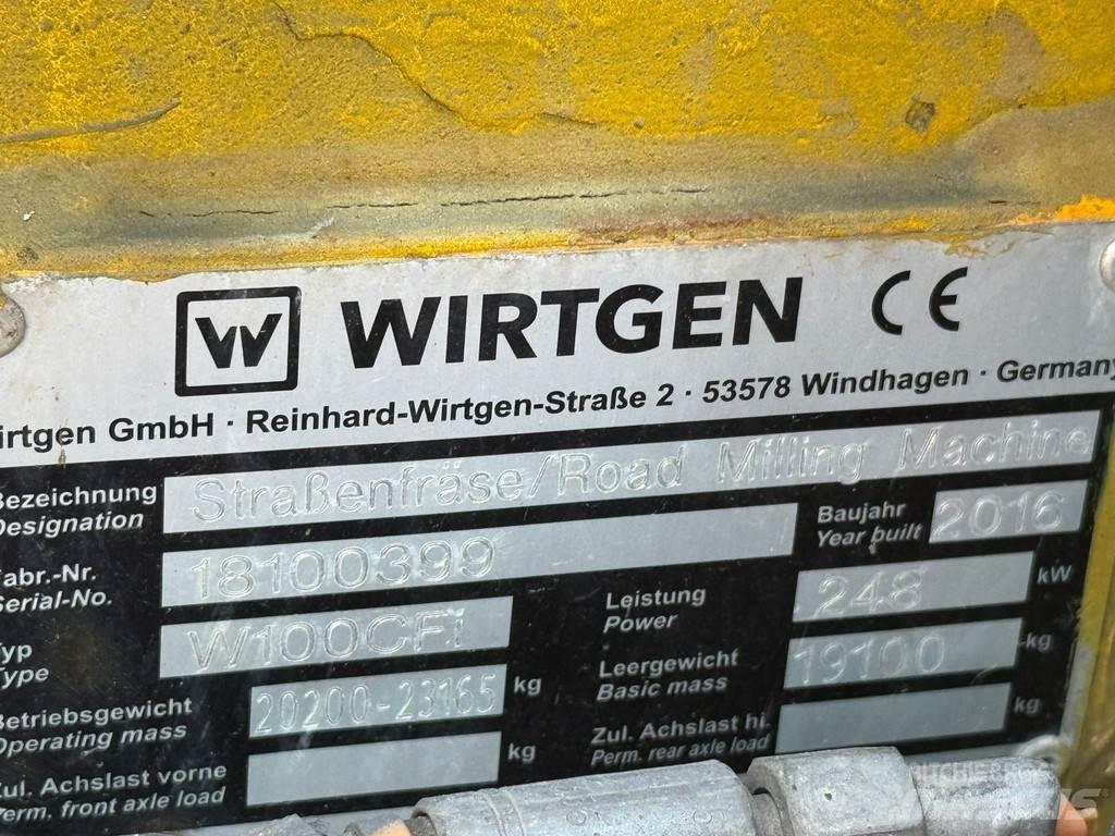 Wirtgen W100CFI Asphalt cold milling machines
