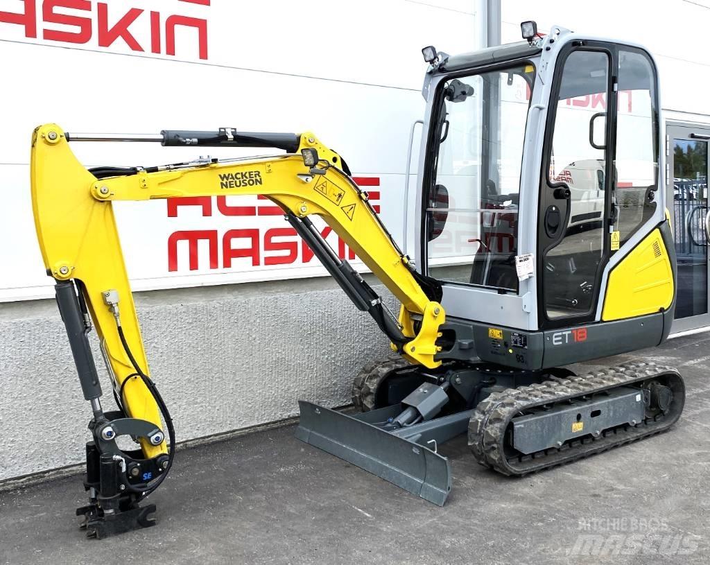 Wacker Neuson ET 18 Mini Excavators <7t (Mini Diggers)