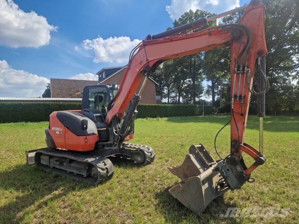 Kubota KX 080-4 Mini excavators  7t - 12t