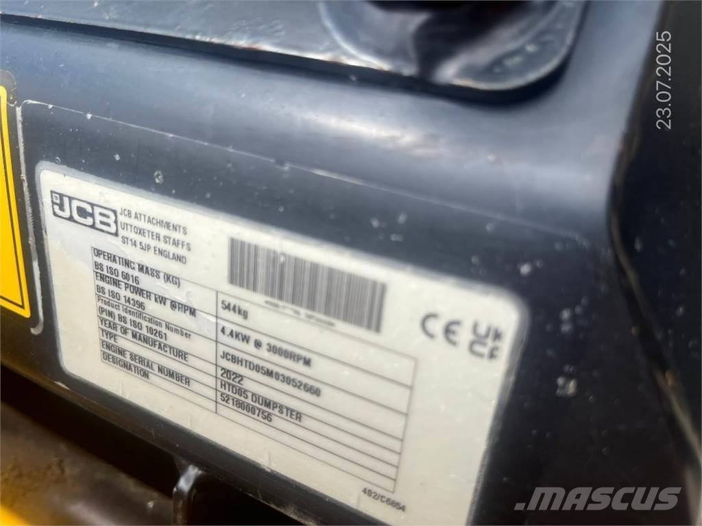 JCB HTD5 Site Dumpers