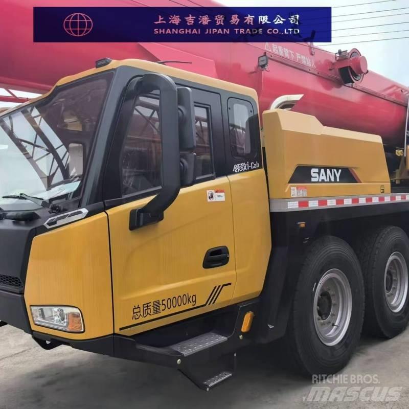 Sany stc 100 Mobile and all terrain cranes