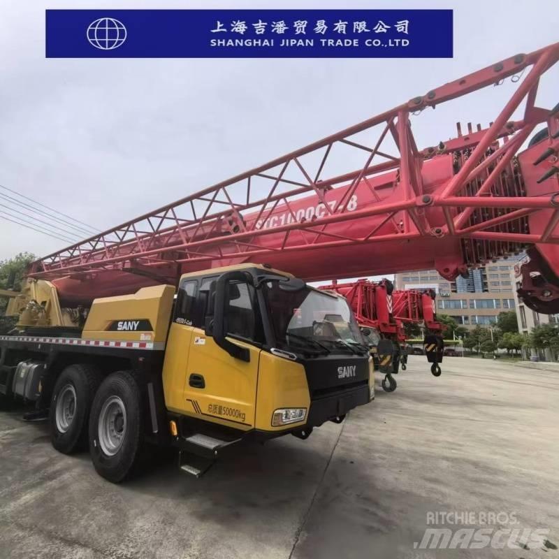 Sany stc 100 Mobile and all terrain cranes