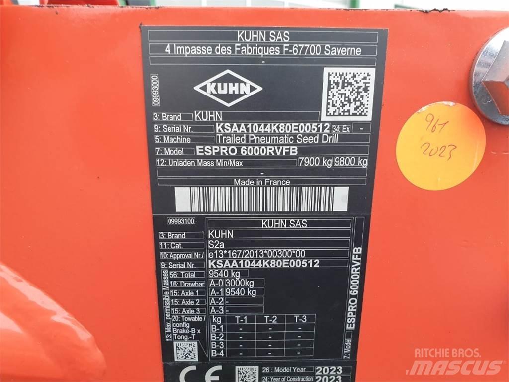 Kuhn ESPRO6000 Farm Drills