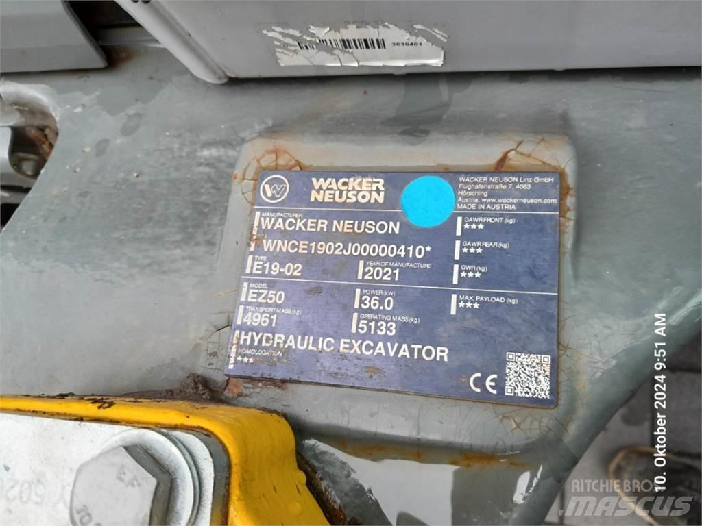 Wacker Neuson EZ50 Mini Excavators <7t (Mini Diggers)