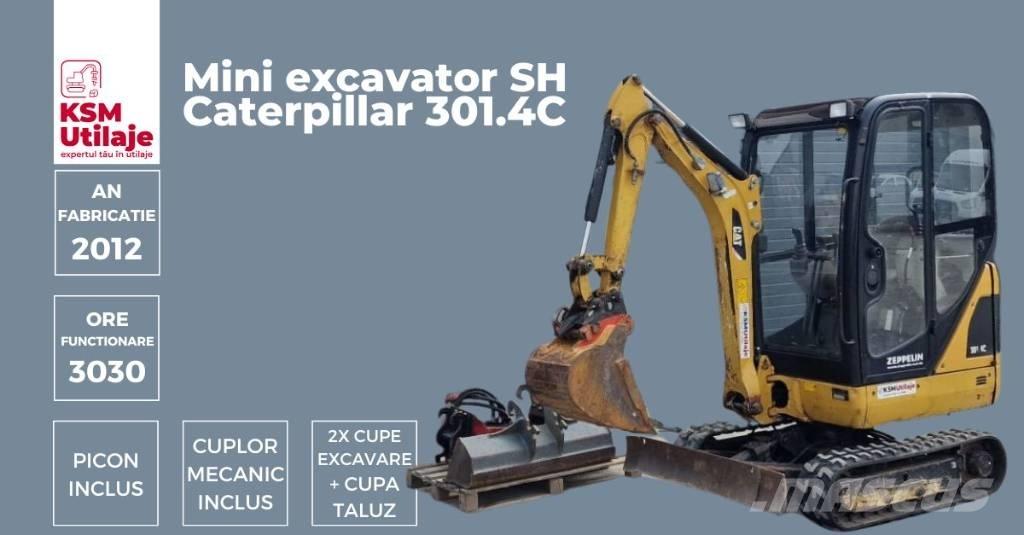 CAT 301.4 C Mini Excavators <7t (Mini Diggers)