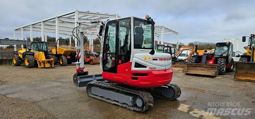 Takeuchi TB 260 Mini Excavators <7t (Mini Diggers)