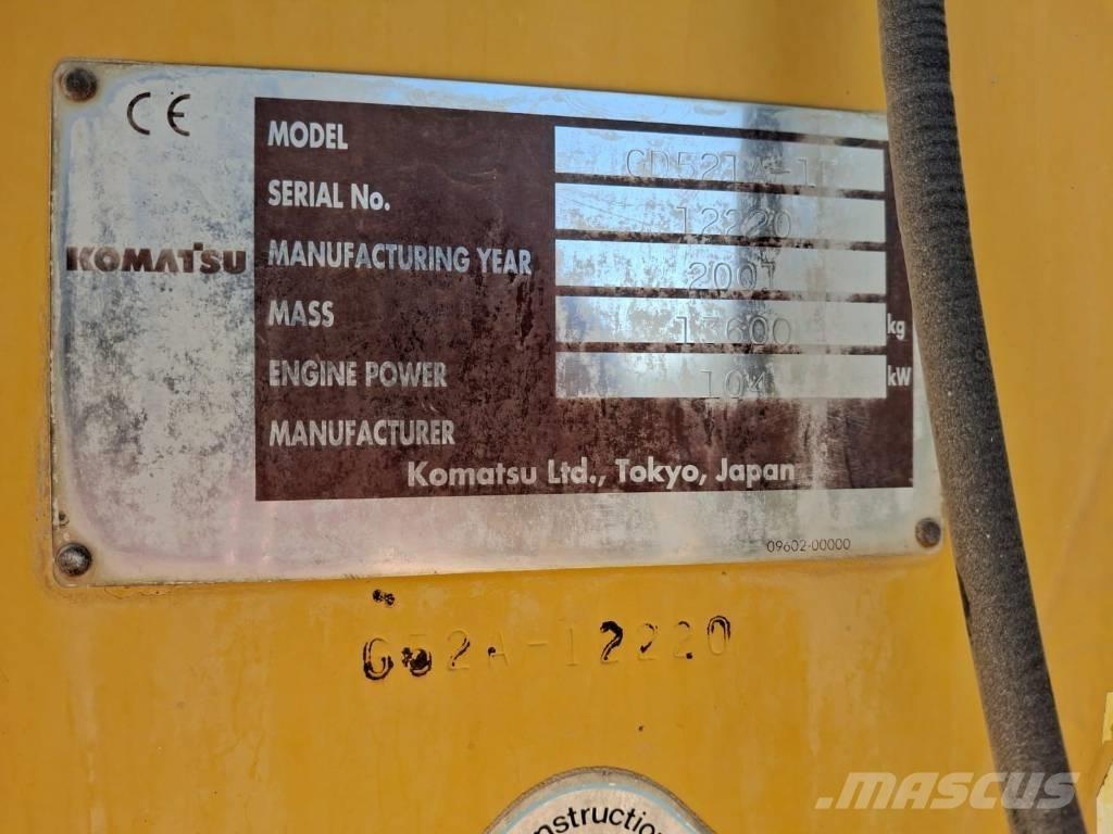 Komatsu GD 521 A-1E Other