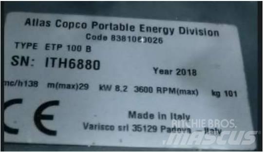 Atlas Copco ETP 100B Water Pumps