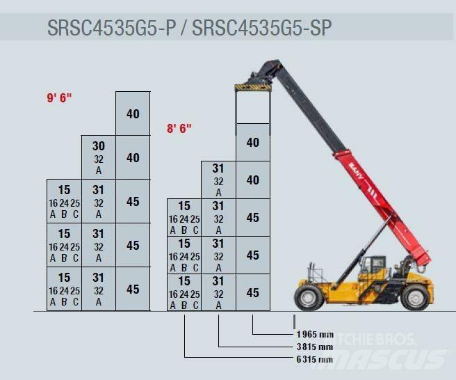 Sany SRSC4535G5-SP Reach Stackers