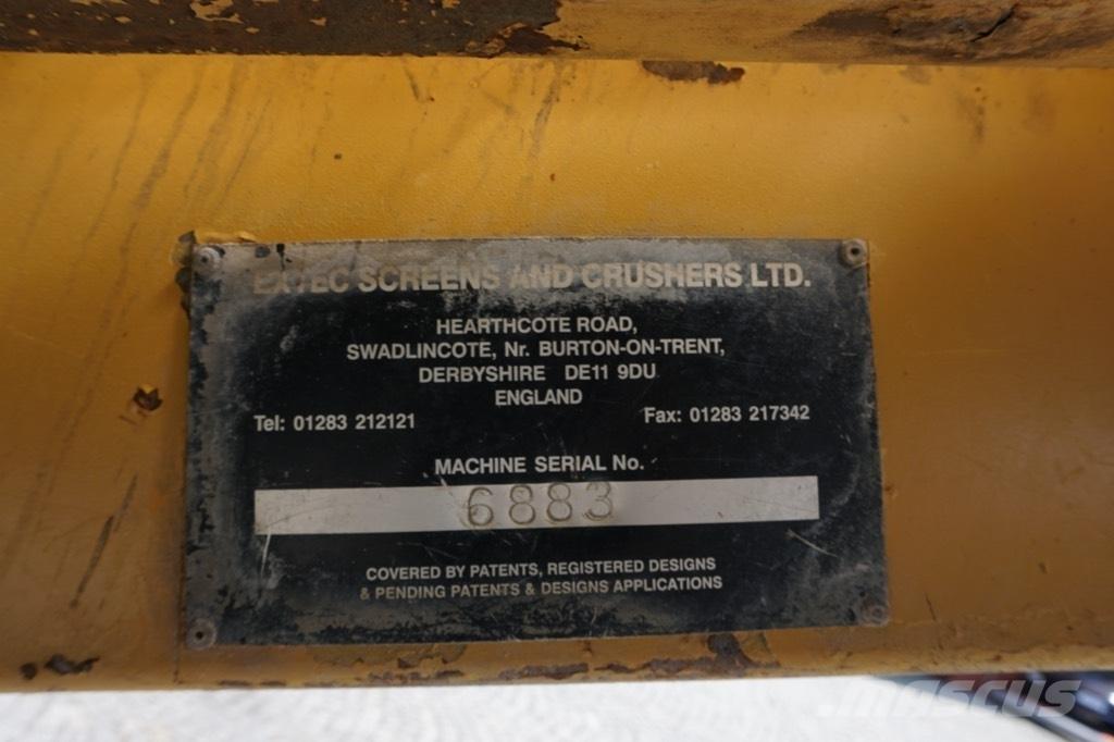 Extec Pitbull Mobile crushers