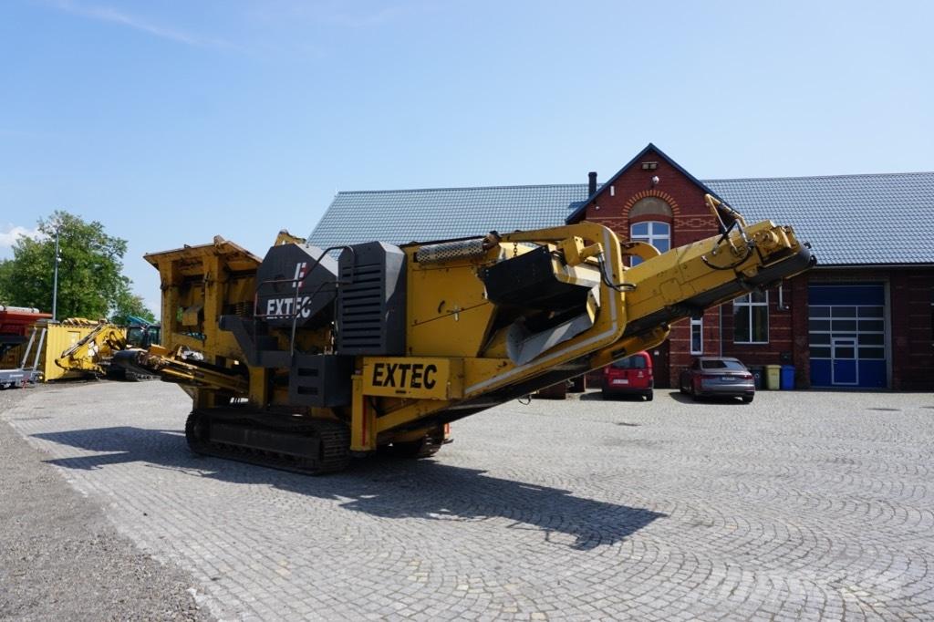 Extec Pitbull Mobile crushers
