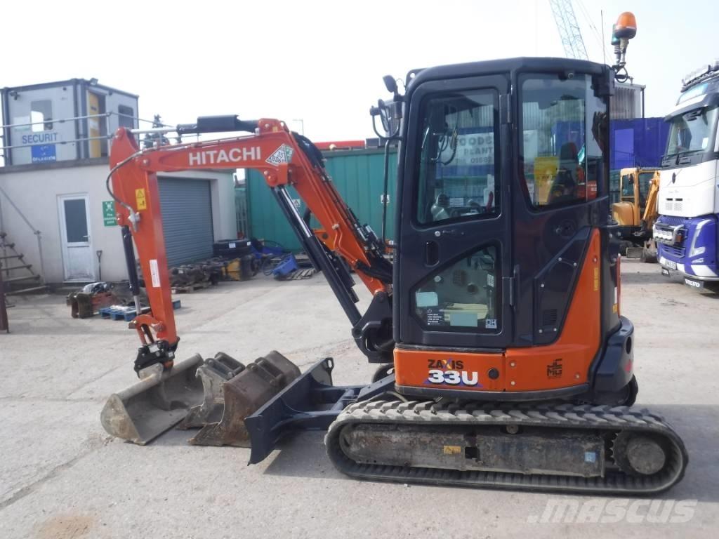 Hitachi ZX 33 U-6 Mini Excavators <7t (Mini Diggers)
