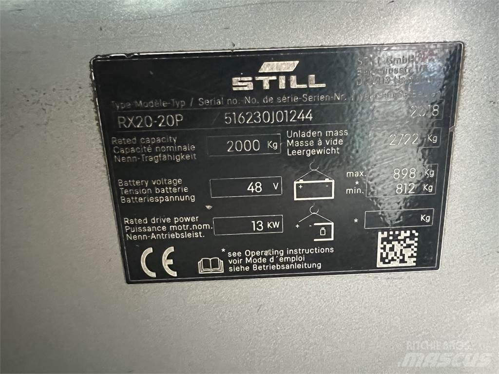 Still RX20-20P Electric Forklifts
