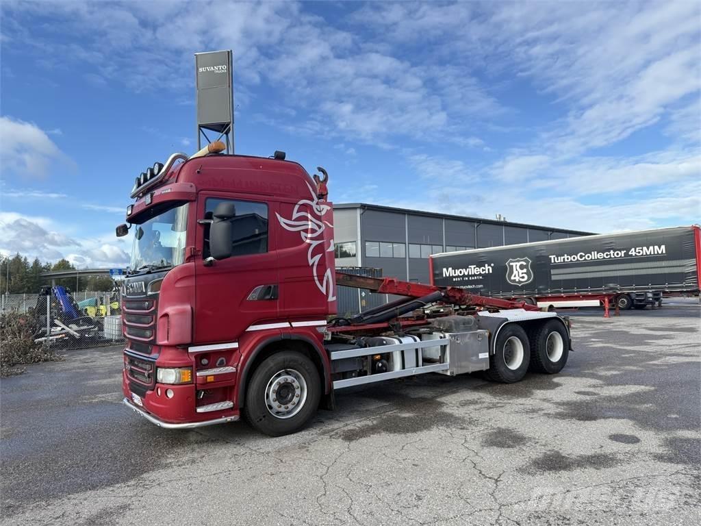 Scania R620 6X4 Hook lift trucks