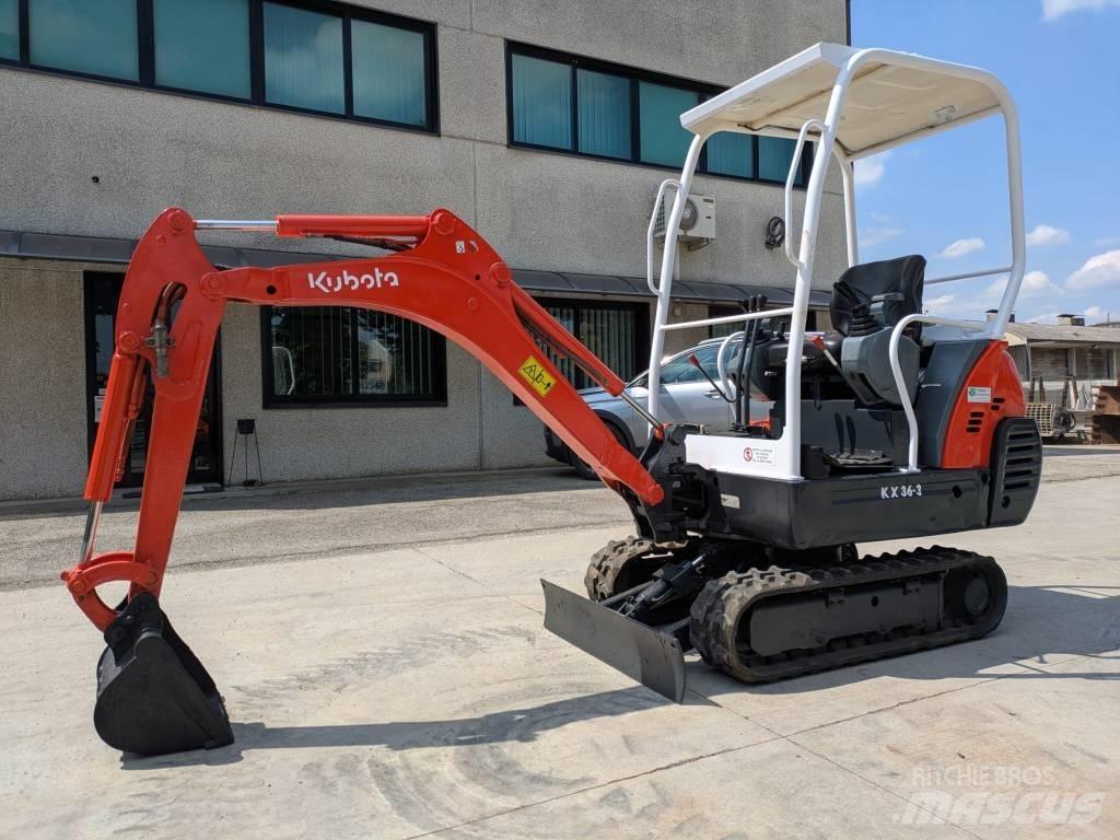 Kubota KX 36-3 Mini Excavators <7t (Mini Diggers)