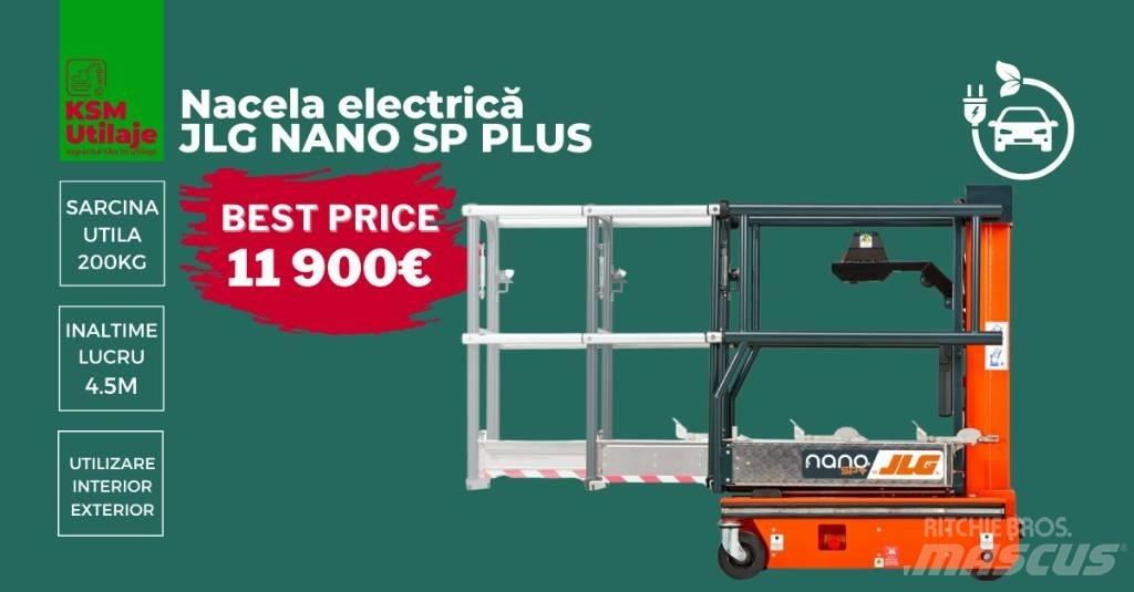 JLG JLG NANO SP PLUS Compact self-propelled boom lifts