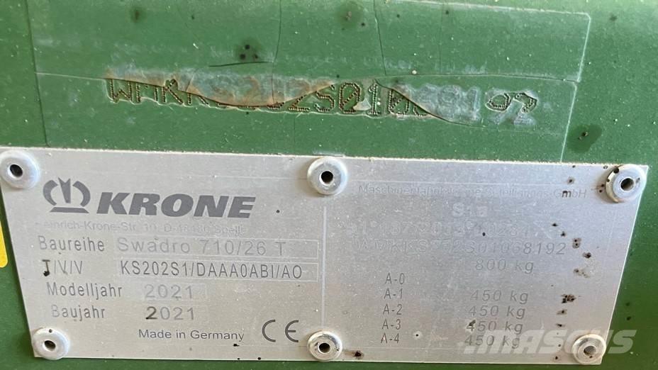 Krone 710/26T Swathers \ Windrowers
