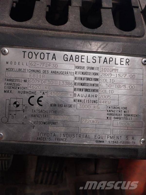 Toyota 62-7FDF30 Misc Forklifts