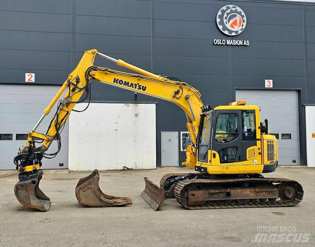 Komatsu PC 138 Mini excavators  7t - 12t