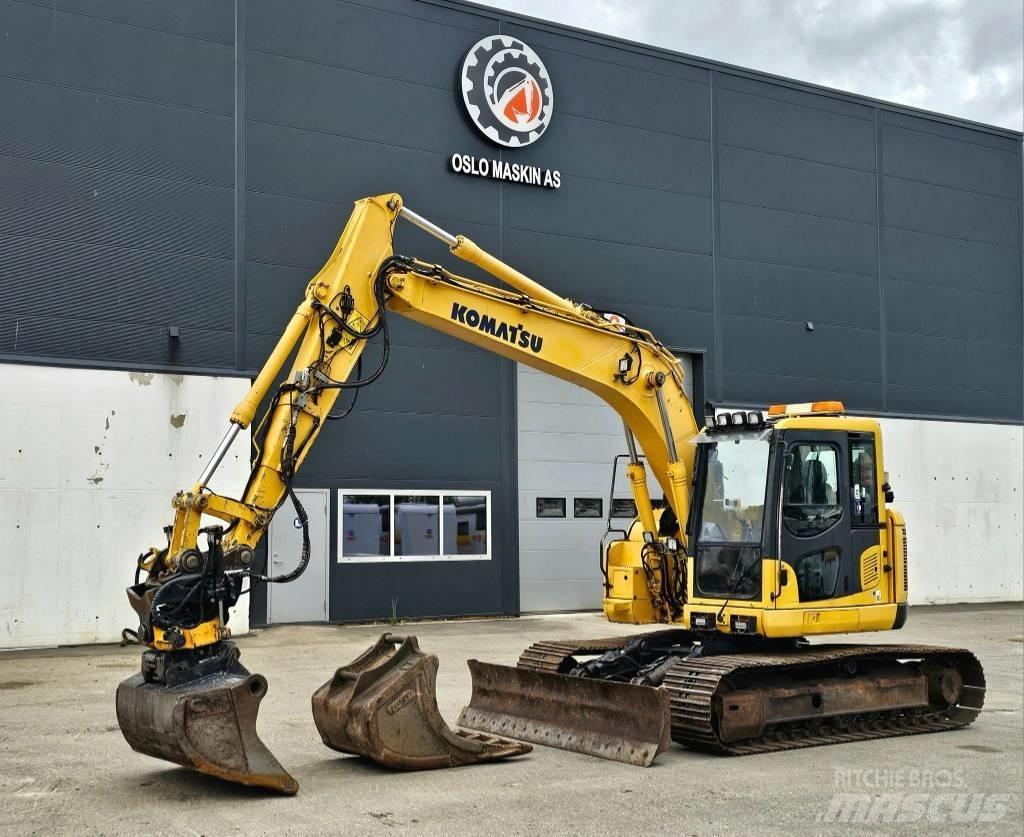 Komatsu PC 138 Mini excavators  7t - 12t