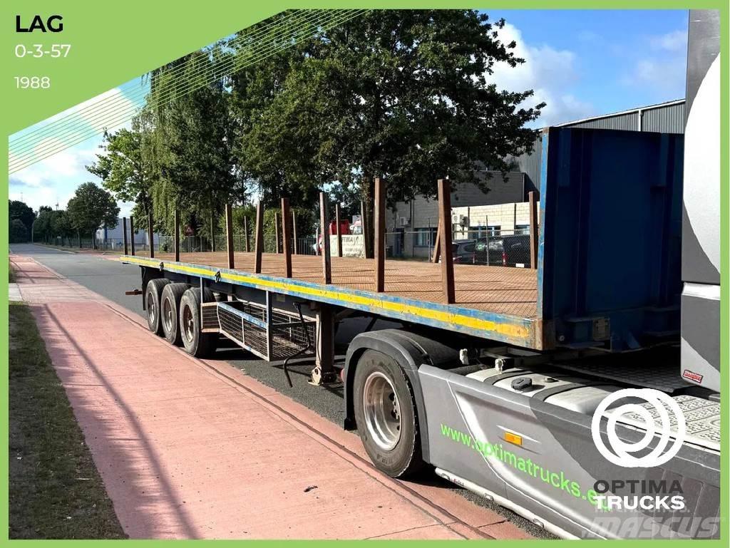LAG 0-3-57 Flatbed Trailers