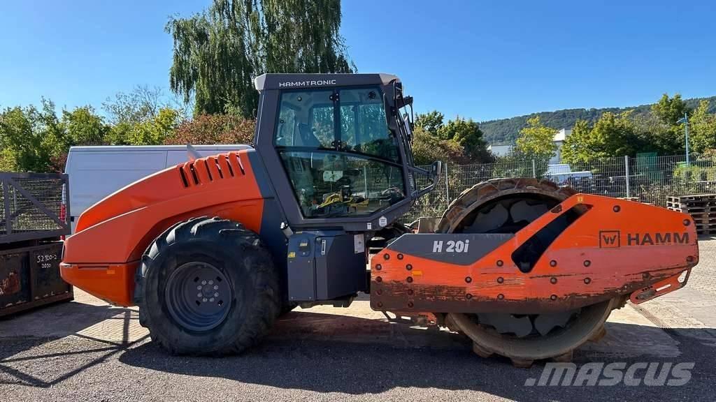 Hamm H20 i P Single drum rollers
