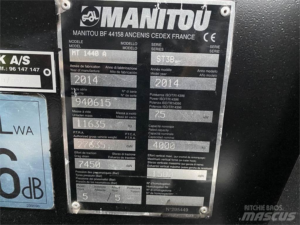 Manitou MT1440A Telescopic Handlers