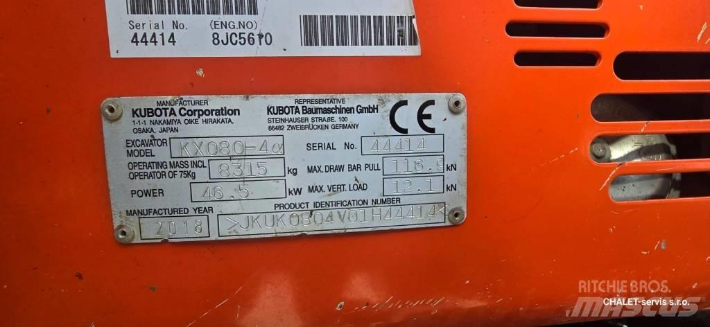 Kubota KX 80-4 Mini excavators  7t - 12t