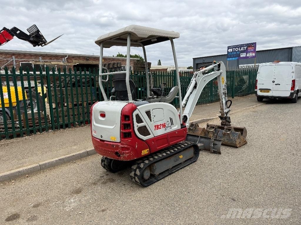 Takeuchi TB 216 Mini Excavators <7t (Mini Diggers)