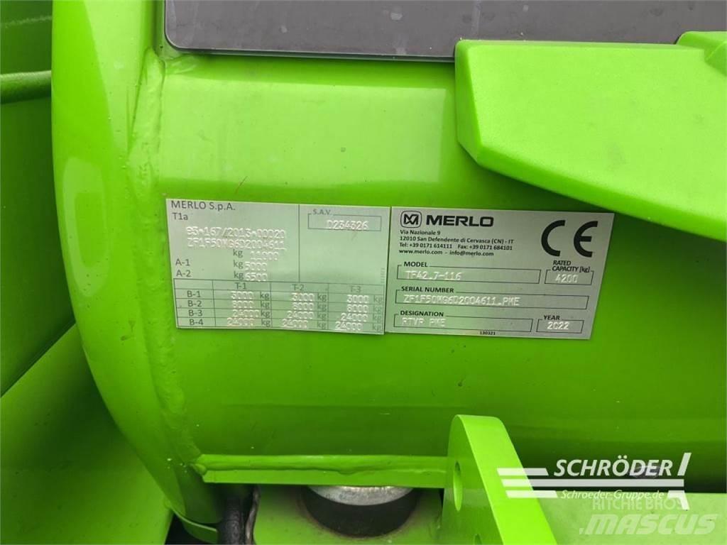 Merlo TF 42.7 - 116 Telehandlers for Agriculture