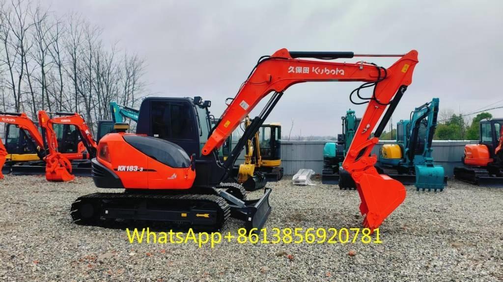 Kubota KX 183 Mini Excavators <7t (Mini Diggers)