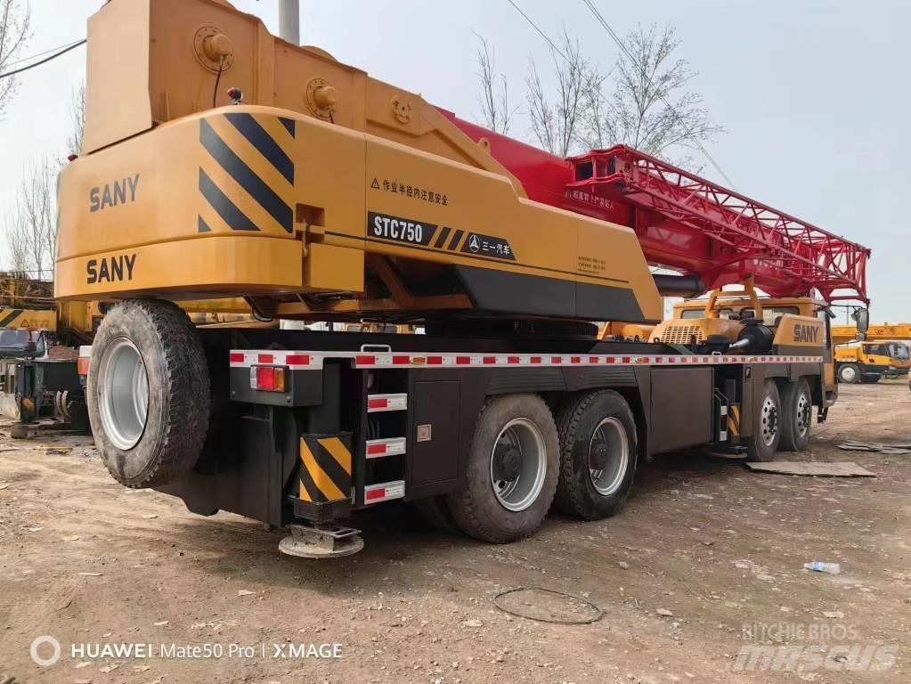 Sany STC 750 S Mobile and all terrain cranes